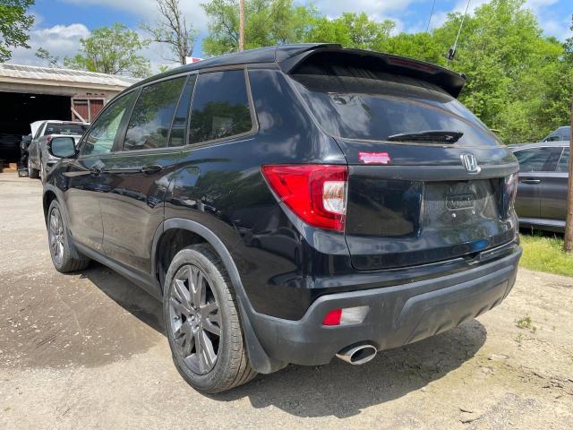 5FNYF7H59LB001891 - 2020 HONDA PASSPORT EXL BLACK photo 3