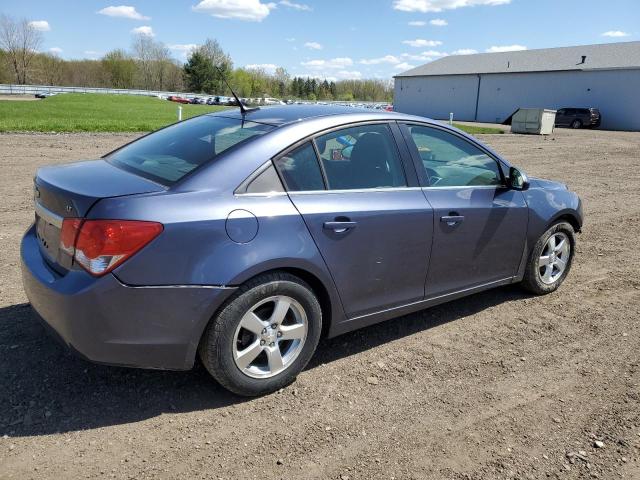 1G1PC5SB5D7132694 - 2013 CHEVROLET CRUZE LT BLUE photo 3