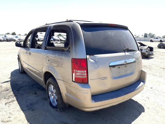 2A8HR54P58R148653 - 2008 CHRYSLER TOWN & COU TOURING 金色 照片 3