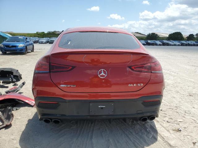 4JGFD6BB2MA285814 - 2021 MERCEDES-BENZ GLE COUPE AMG 53 4MATIC RED photo 6