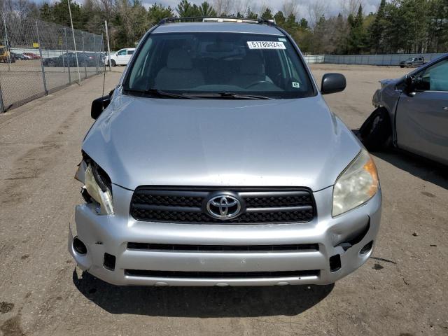 JTMBD33V276053375 - 2007 TOYOTA RAV4 SILVER photo 5