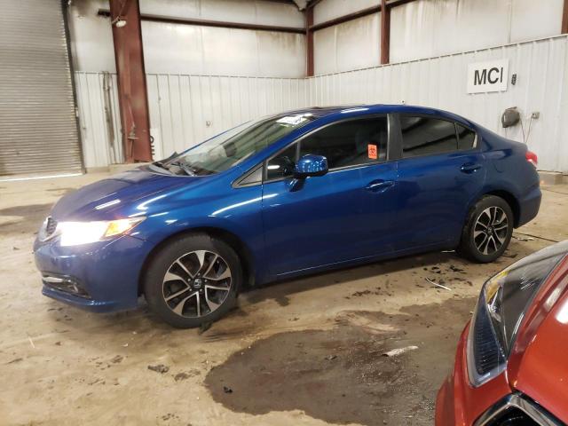 19XFB2F95DE084318 - 2013 HONDA CIVIC EXL BLUE photo 1