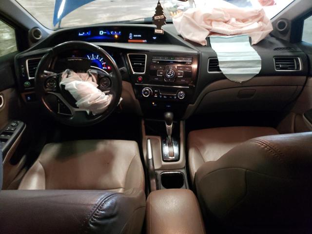 19XFB2F95DE084318 - 2013 HONDA CIVIC EXL BLUE photo 8