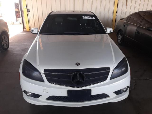 WDDGF5EB6AF391227 - 2010 MERCEDES-BENZ C 300 WHITE photo 5