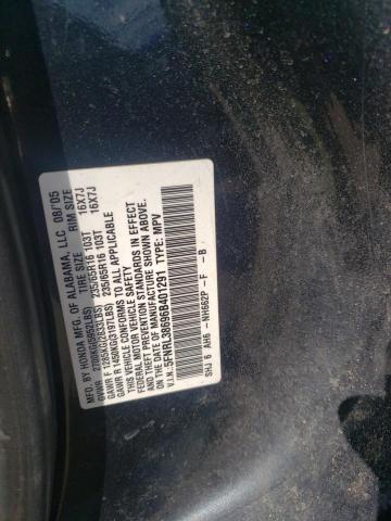 5FNRL38696B401291 - 2006 HONDA ODYSSEY EXL GRAY photo 13