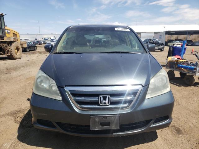 5FNRL38696B401291 - 2006 HONDA ODYSSEY EXL GRAY photo 5