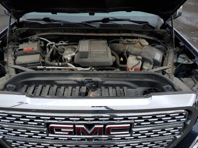 3GTU9FET8LG238191 - 2020 GMC SIERRA K1500 DENALI BLUE photo 11