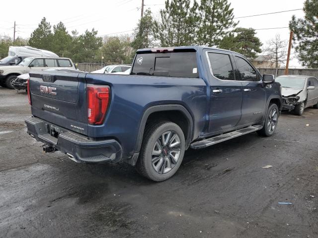 3GTU9FET8LG238191 - 2020 GMC SIERRA K1500 DENALI BLUE photo 3