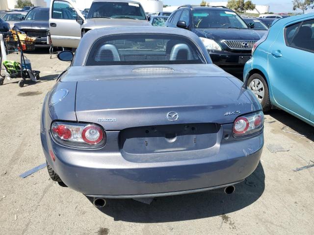 JM1NC26FX80143277 - 2008 MAZDA MX-5 MIATA GRAY photo 6