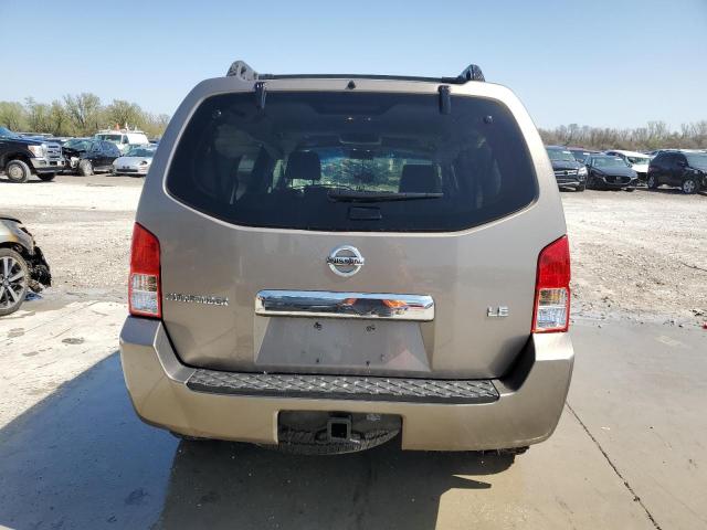 5N1AR18W36C654471 - 2006 NISSAN PATHFINDER LE ნაცრისფერი ფოტო 6