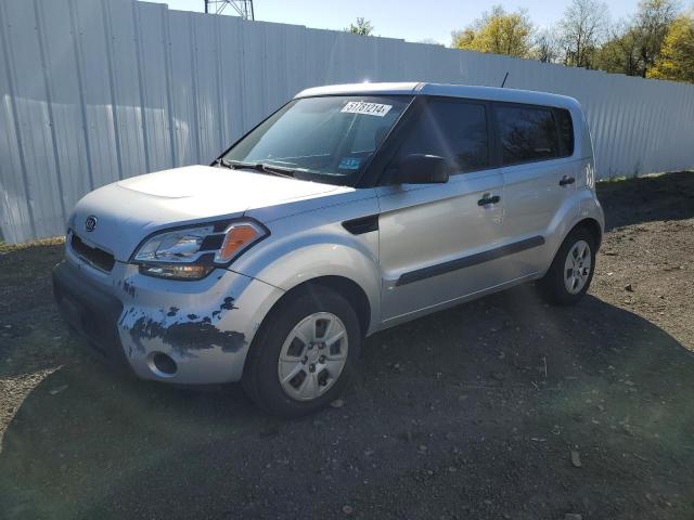 KNDJT2A17B7716645 - 2011 KIA SOUL SILVER photo 1