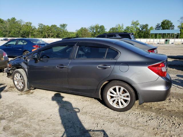 19XFB2F95CE066965 - 2012 HONDA CIVIC EXL GRAY photo 2