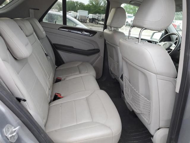4JGDA5HB8CA017396 - 2012 MERCEDES-BENZ ML 350 4MATIC SILVER photo 10