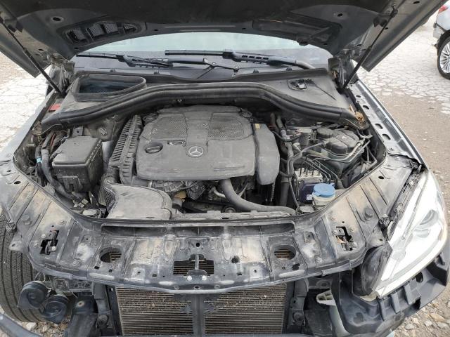 4JGDA5HB8CA017396 - 2012 MERCEDES-BENZ ML 350 4MATIC SILVER photo 11