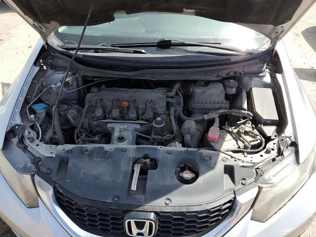 19XFB2F91FE233469 - 2015 HONDA CIVIC EXL SILVER photo 11