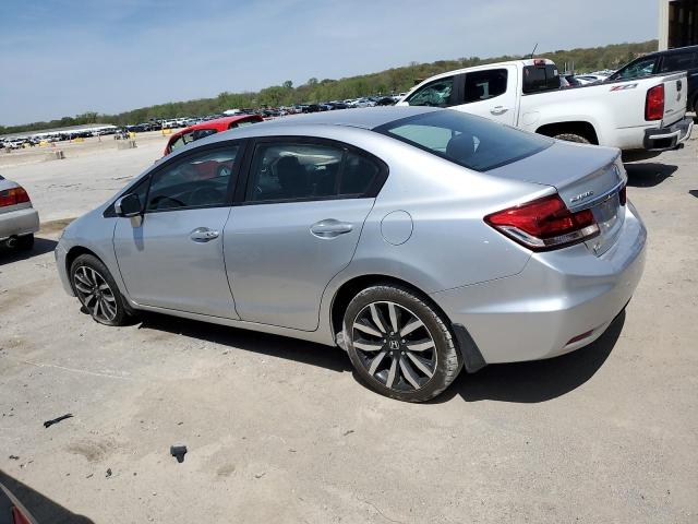19XFB2F91FE233469 - 2015 HONDA CIVIC EXL 银色 照片 2