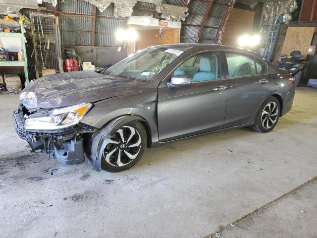 1HGCR2F84HA011084 - 2017 HONDA ACCORD EXL GRAY photo 1