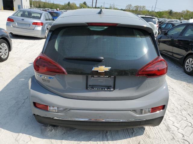 1G1FY6S02M4108694 - 2021 CHEVROLET BOLT EV LT GRAY photo 6