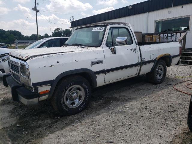 1B7GE16Y0PS143032 - 1993 DODGE D-SERIES D150 WHITE photo 1