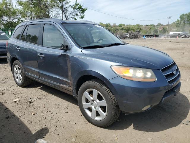 5NMSH73E39H263369 - 2009 HYUNDAI SANTA FE SE GRAY photo 4