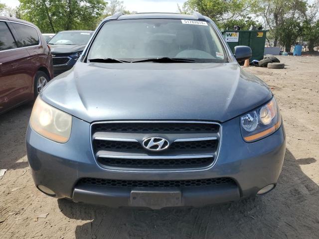 5NMSH73E39H263369 - 2009 HYUNDAI SANTA FE SE GRAY photo 5