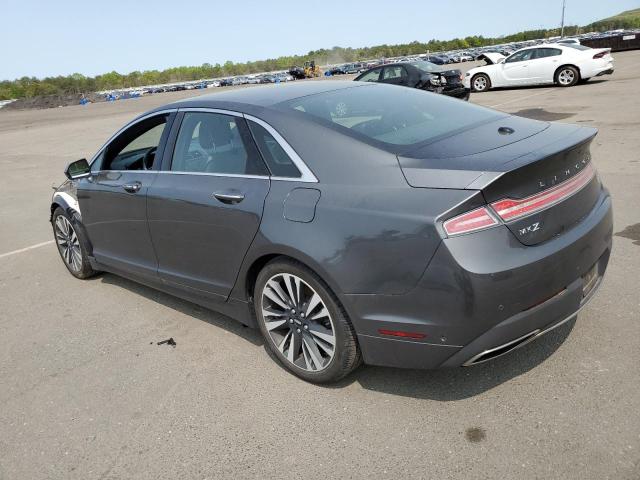 3LN6L5F92KR603924 - 2019 LINCOLN MKZ RESERVE II GRAY photo 2