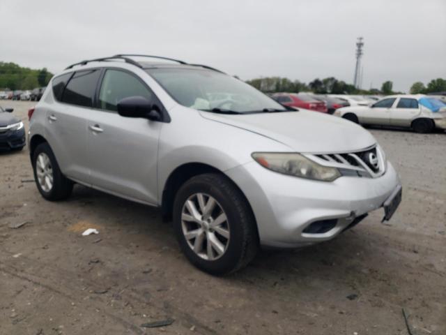 JN8AZ1MW7CW212558 - 2012 NISSAN MURANO S SILVER photo 4