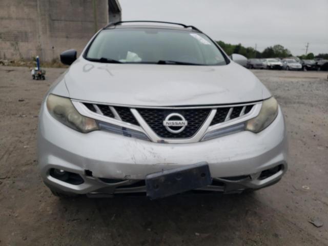 JN8AZ1MW7CW212558 - 2012 NISSAN MURANO S SILVER photo 5