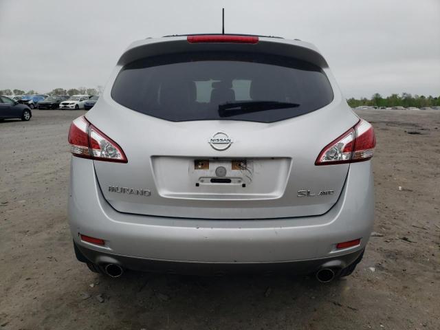 JN8AZ1MW7CW212558 - 2012 NISSAN MURANO S SILVER photo 6