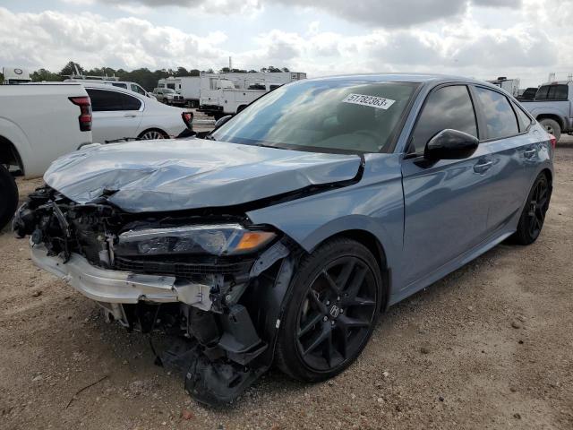 2HGFE2F50NH541869 - 2022 HONDA CIVIC SPORT 青绿色 照片 1