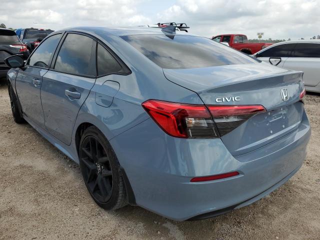 2HGFE2F50NH541869 - 2022 HONDA CIVIC SPORT 青绿色 照片 2