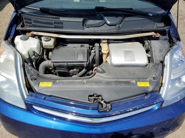 JTDKB20U487791105 - 2008 TOYOTA PRIUS BLUE photo 12