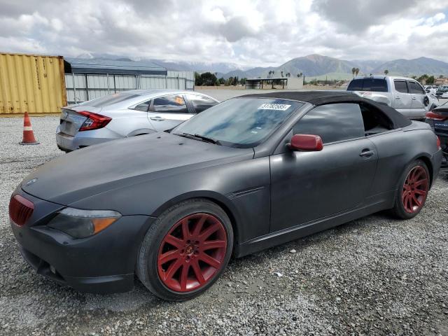 WBAEK73485B324653 - 2005 BMW 645 CI AUTOMATIC BLACK photo 1