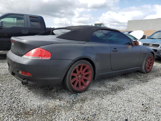 WBAEK73485B324653 - 2005 BMW 645 CI AUTOMATIC BLACK photo 3