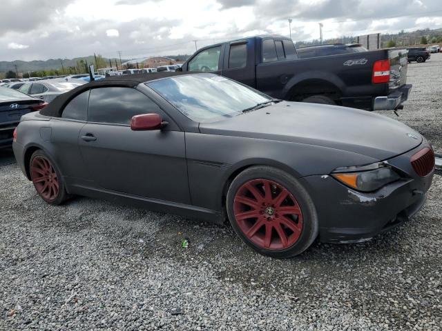 WBAEK73485B324653 - 2005 BMW 645 CI AUTOMATIC BLACK photo 4