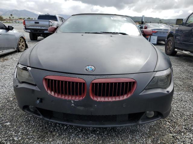 WBAEK73485B324653 - 2005 BMW 645 CI AUTOMATIC BLACK photo 5