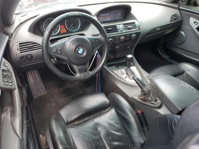 WBAEK73485B324653 - 2005 BMW 645 CI AUTOMATIC BLACK photo 8