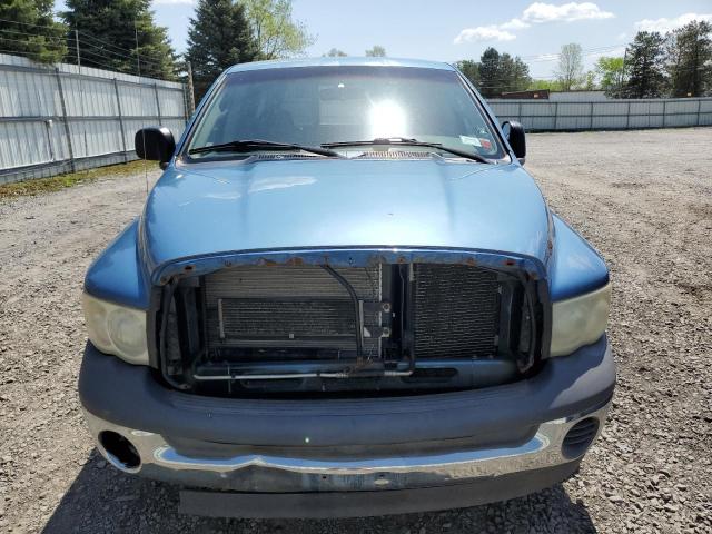 1B7HU16N62J115179 - 2002 DODGE RAM VAN BLUE photo 5