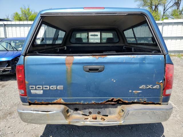 1B7HU16N62J115179 - 2002 DODGE RAM VAN BLUE photo 6