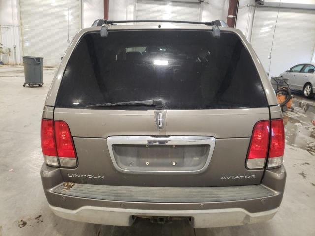 5LMEU88H23ZJ30230 - 2003 LINCOLN AVIATOR თაფლისფერი ფოტო 6