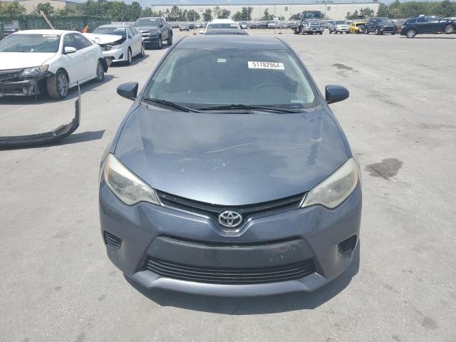 2T1BURHE4EC117899 - 2014 TOYOTA COROLLA L GRAY photo 5