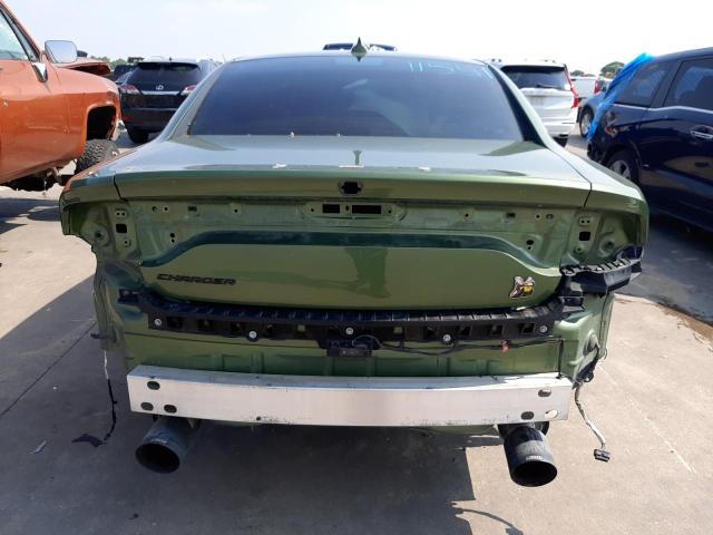 2C3CDXGJ1KH742306 - 2019 DODGE CHARGER SCAT PACK GREEN photo 6