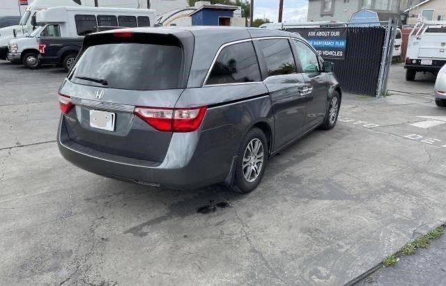 5FNRL5H67CB015220 - 2012 HONDA ODYSSEY EXL CHARCOAL photo 4