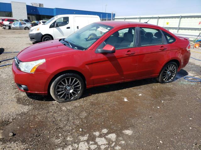 1FAHP36N29W244431 - 2009 FORD FOCUS SES RED photo 1