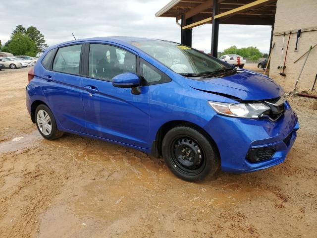 3HGGK5H42KM749946 - 2019 HONDA FIT LX BLUE photo 4