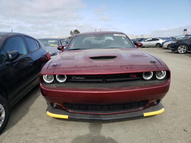 2C3CDZFJ0MH651656 - 2021 DODGE CHALLENGER R/T SCAT PACK BURGUNDY photo 5