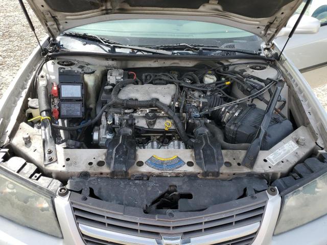 2G1WF52E649100767 - 2004 CHEVROLET IMPALA SILVER photo 11