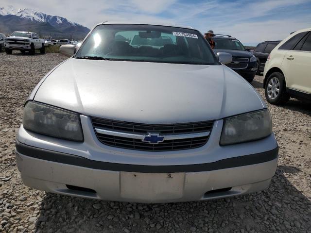 2G1WF52E649100767 - 2004 CHEVROLET IMPALA SILVER photo 5