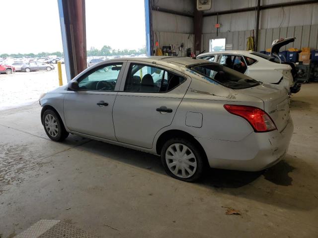 3N1CN7AP7EL859201 - 2014 NISSAN VERSA S SILVER photo 2