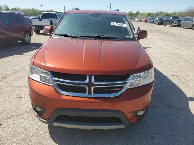 3C4PDCBB6ET221180 - 2014 DODGE JOURNEY SXT ORANGE photo 5